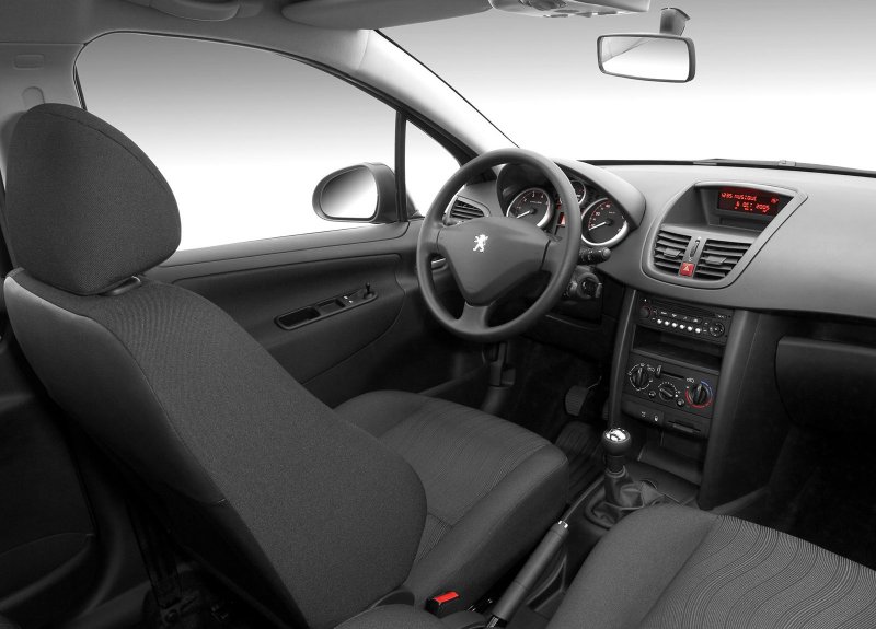 Peugeot 207 2008 салон