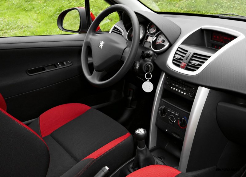 Peugeot 207 RC салон