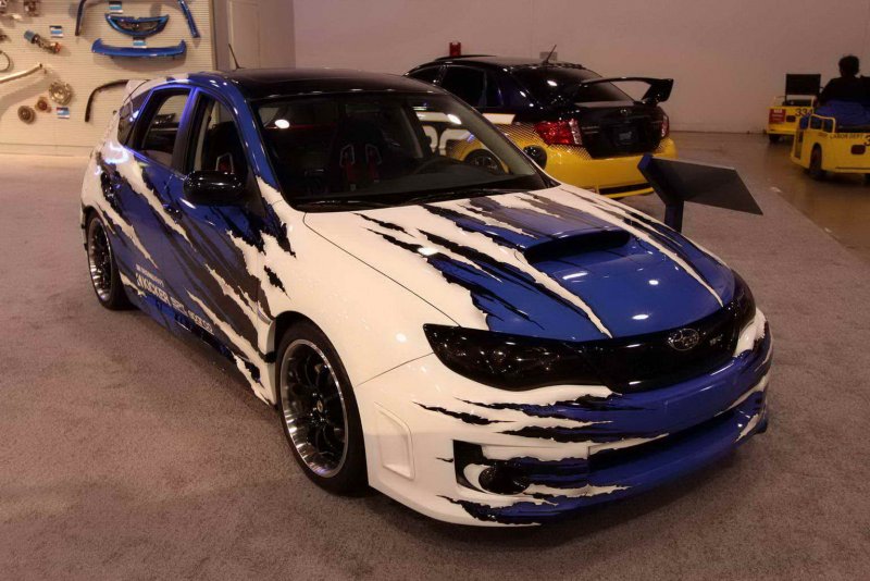 Subaru Impreza WRX STI 2012 винил