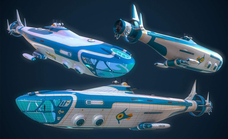 Субмарина Циклоп Subnautica