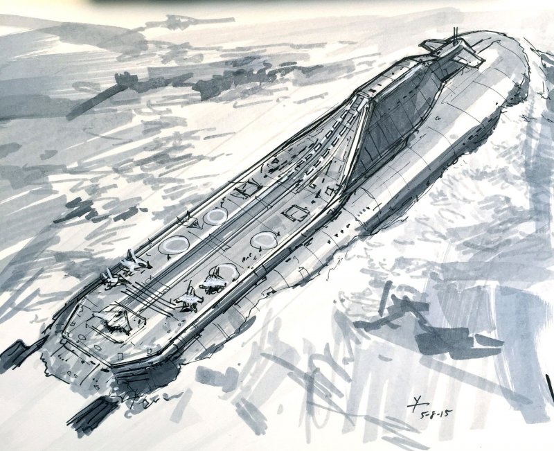 Керриер Sci-Fi Concept