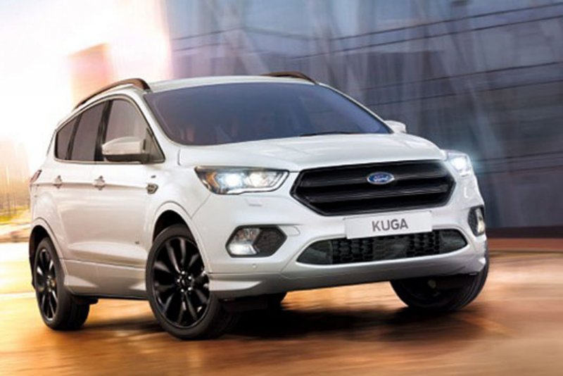 Форд Куга красный