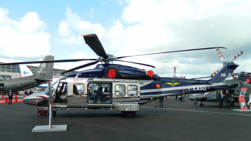 Agusta aw139 салон