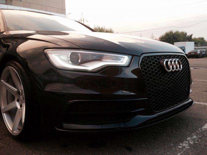 Audi a6 rs6 решетка радиатора