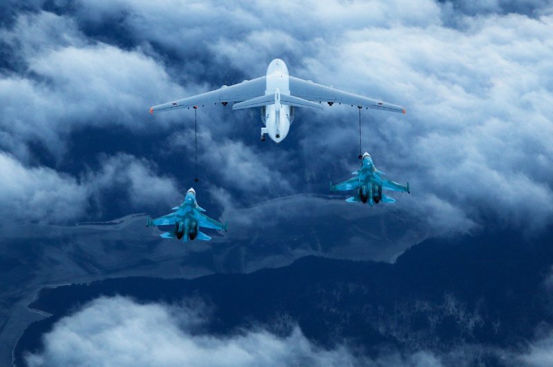 Су-34 дозаправка