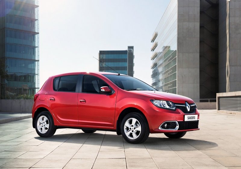Renault Sandero Stepway красный