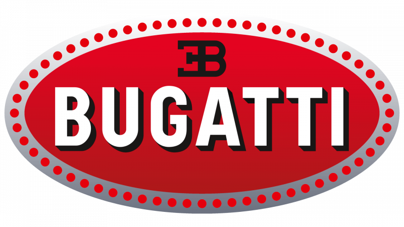 Значок машины Bugatti Chiron
