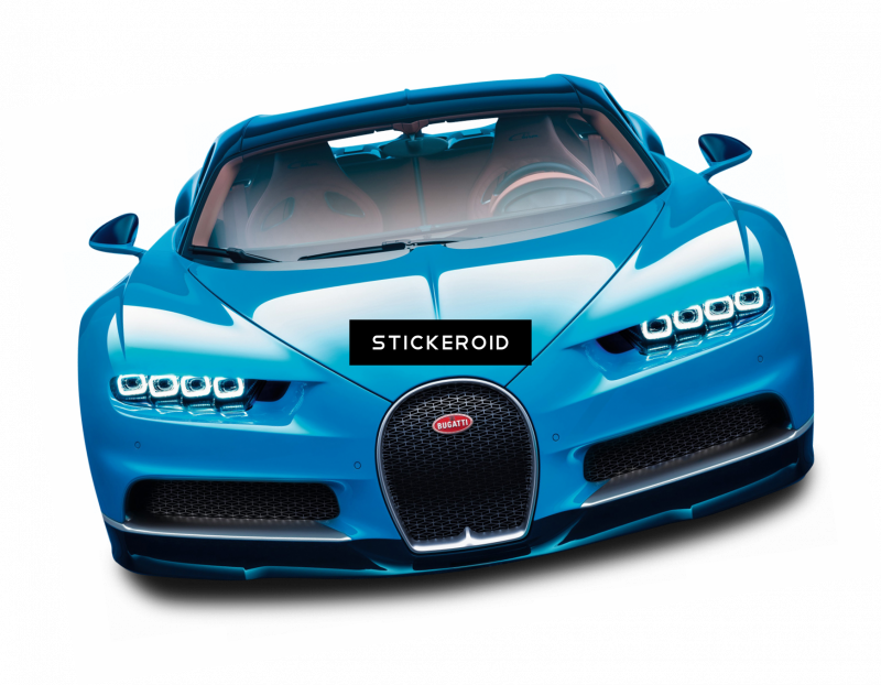 Значок машины Bugatti Chiron