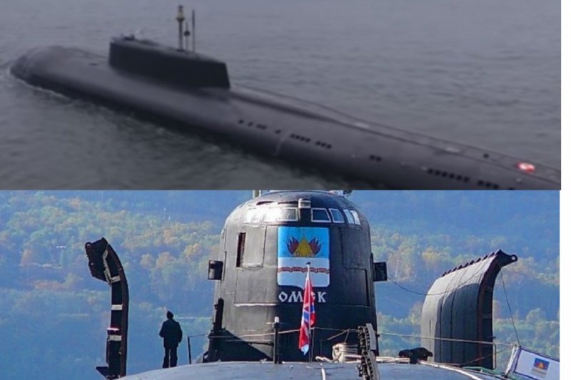 Атомный подводный крейсер к-186 "Омск"