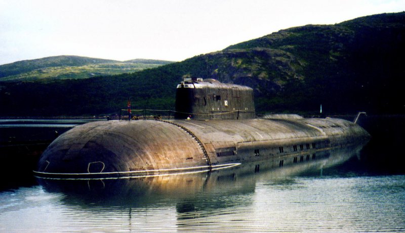 Подводная лодка 949а Антей