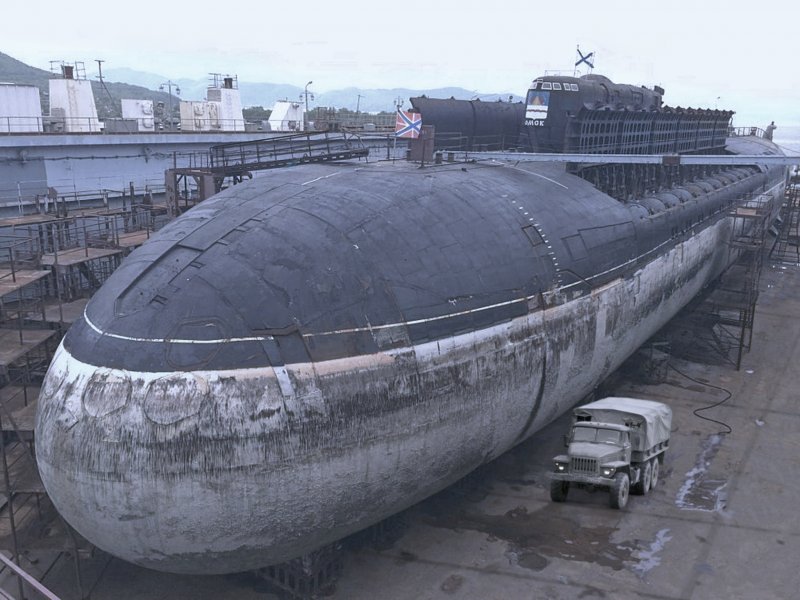 Подводная лодка пр.949а "Курск"