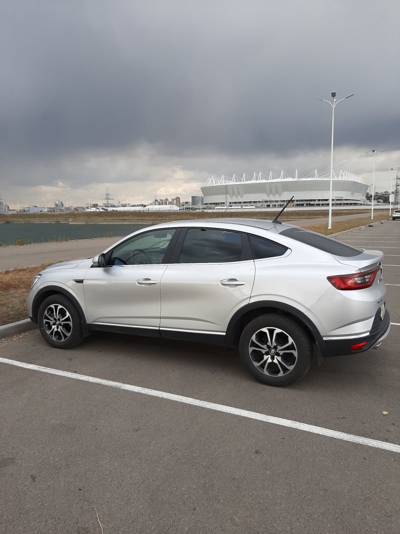 Рено аркана серебро