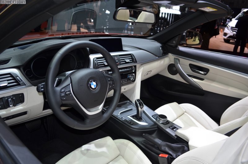 BMW 320 устричный салон