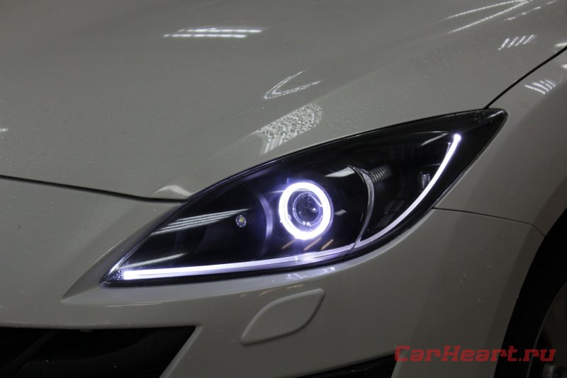 Mazda 3 BL фары тюнинг