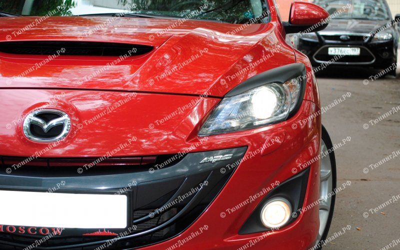 Реснички Mazda 3 BL