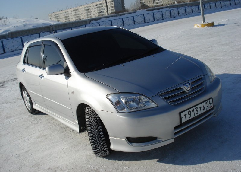 Corolla e120 на сплиттерах