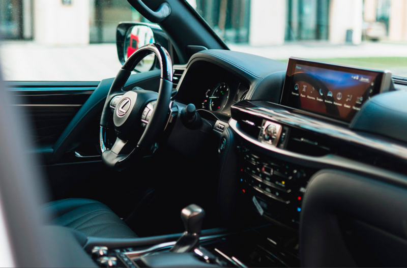 Lexus lx570 Black Vision