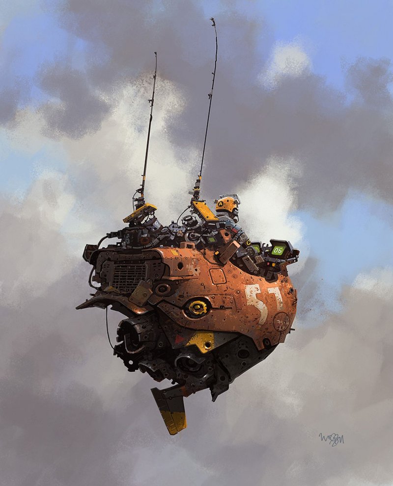 Ian MCQUE художник