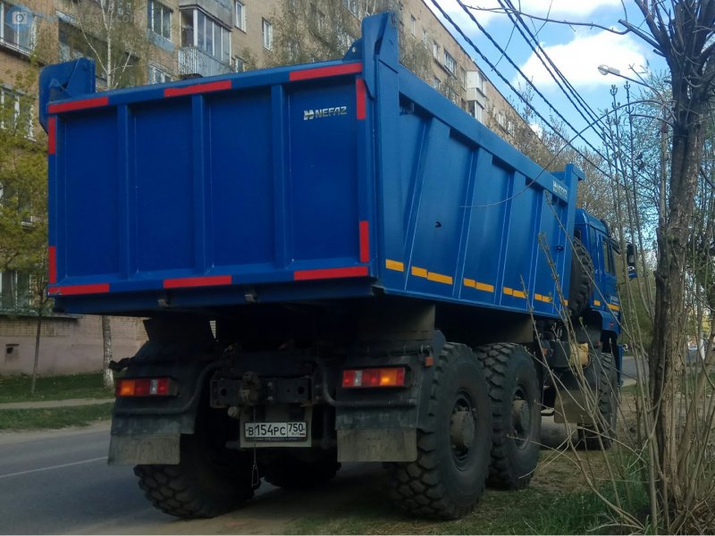 Задний брызговик на КАМАЗ 65222
