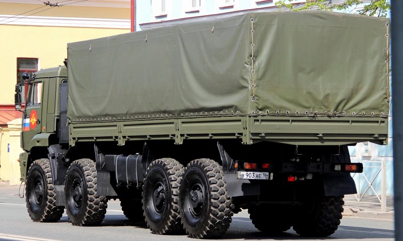 КАМАЗ 6560 бортовой военный