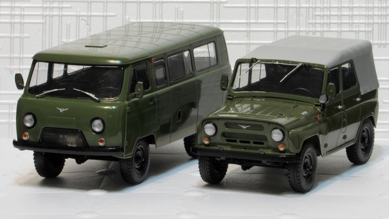 УАЗ-31512 масштабная модель