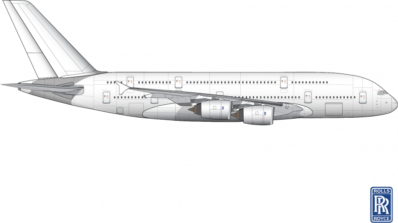 Раскраска самолет Боинг 767