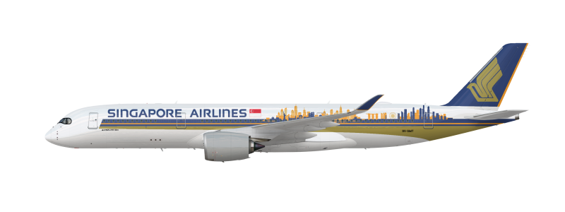 Airbus a350 модель