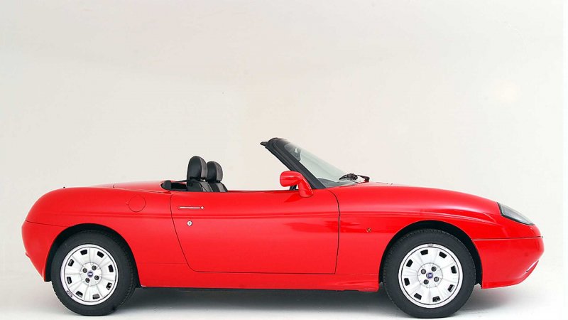 Fiat Barchetta желтый