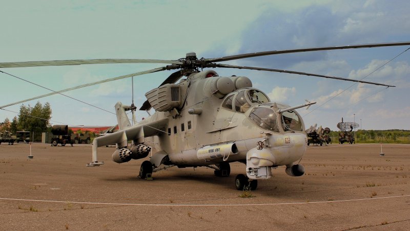 Вертолет "ми-24а"