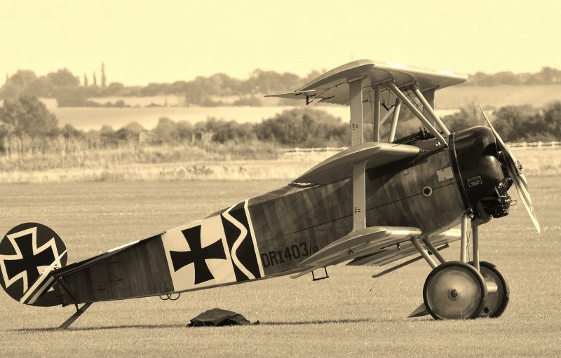 Fokker Dr-1 Triplane первая мировая
