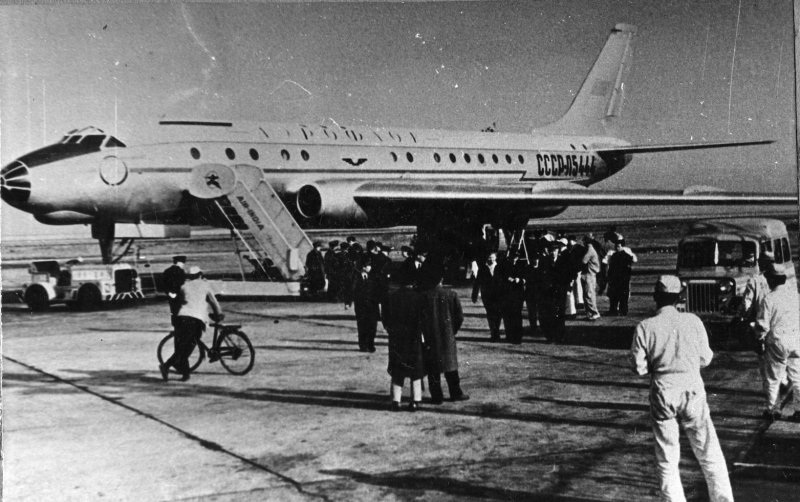 Аэропорт в Одессе 60е годы