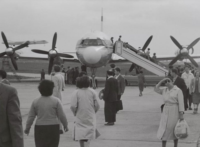 Ту-124а (прототип ту-134), СССР-45075, Новогиреево