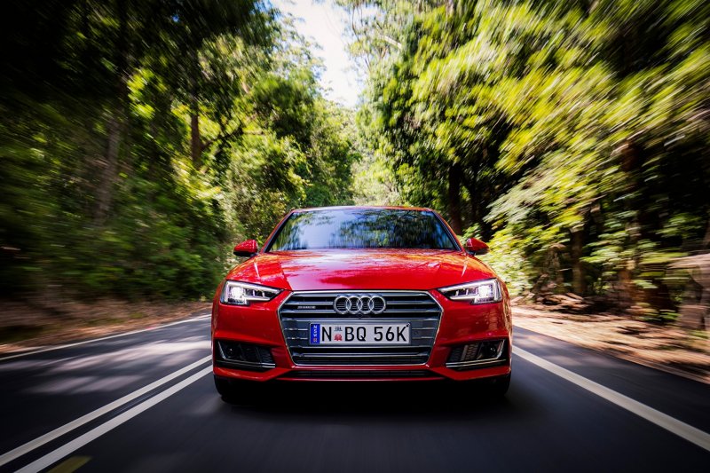 Audi a4 Red
