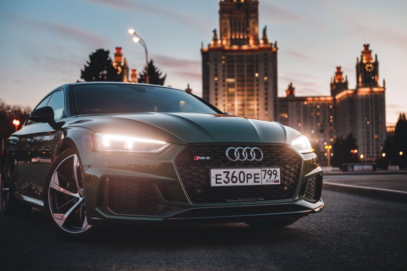 Audi rs5 МГУ
