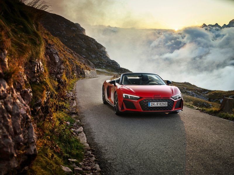 Audi r8 2020 Red