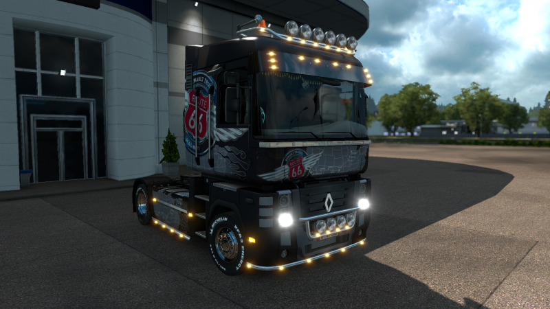 Renault Magnum трал