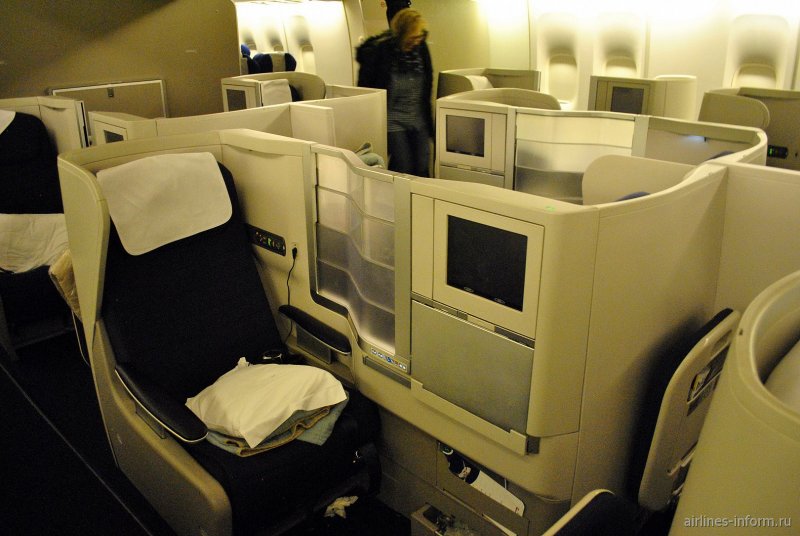 Боинг 747-400 бизнес класс