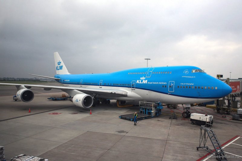 Боинг 747-400 KLM