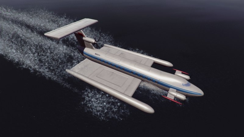 Экраноплане «Чайка» а-050