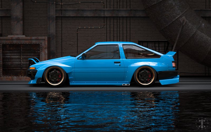 Toyota ae86 hachiroku
