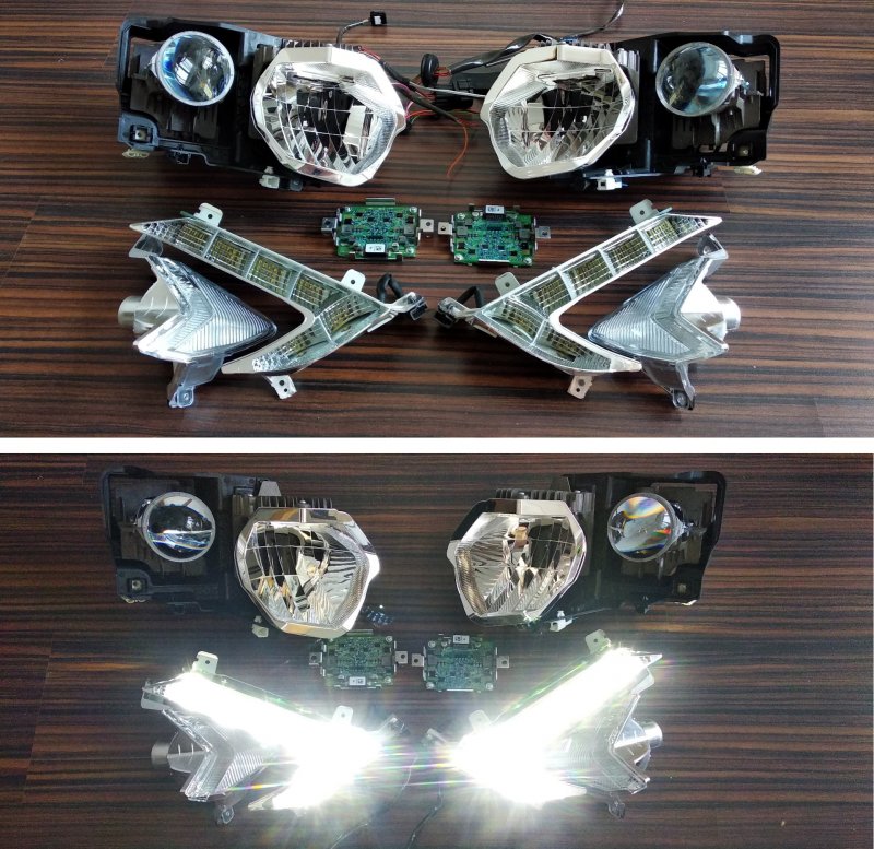 Nissan Кашкай фара led