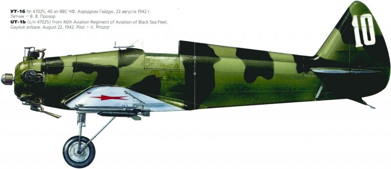 УТ-1б самолёт