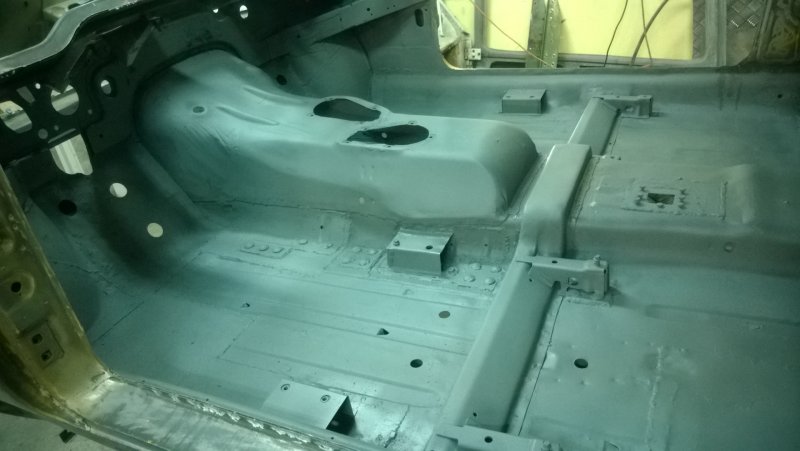 Усилитель пола днища Шевроле Нива