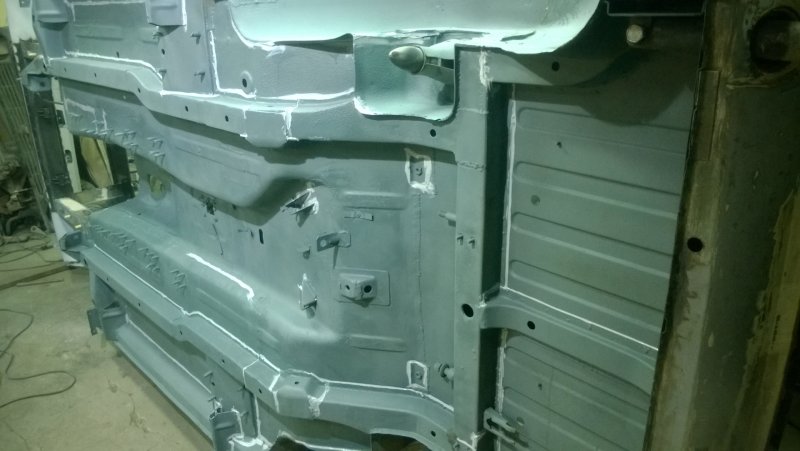 Днище кузова Нива 2121