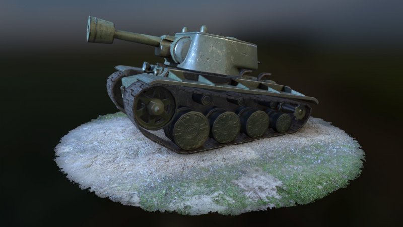 Танк кв-1с в реальной жизни