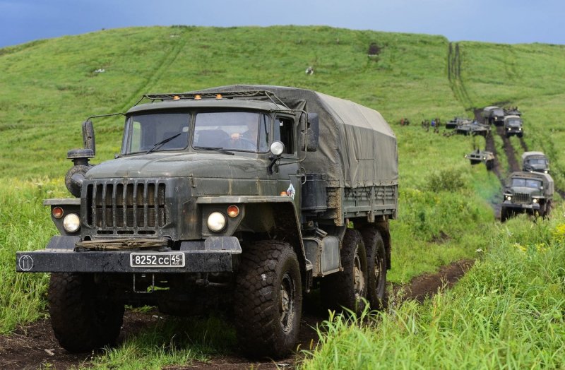 Урал 4320 шноркель