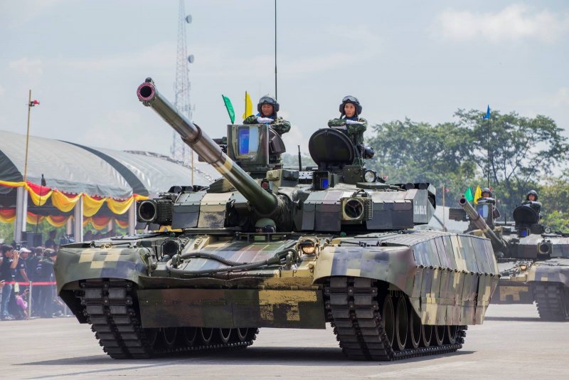 Украинский танк т 84 Оплот