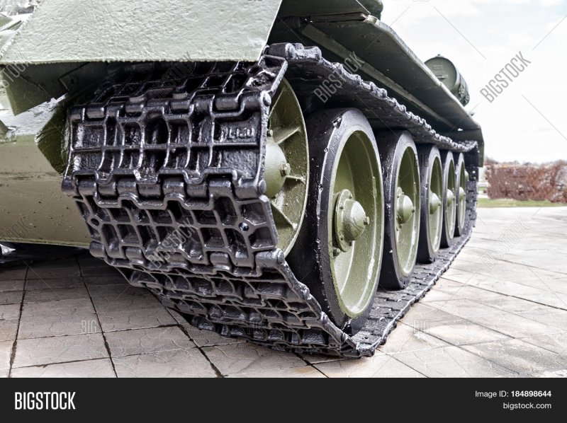 Гусеницы танка т-90