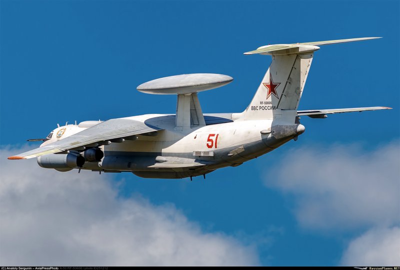Самолет ил 76 АВАКС