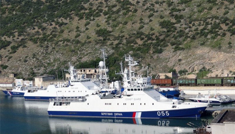Корабли береговой охраны ФСБ России